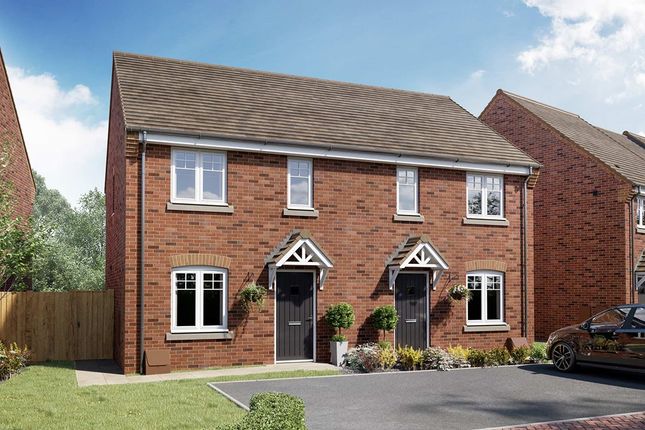 Thumbnail Semi-detached house for sale in "The Morgan - Plot 57" at Drooper Drive, Stratford-Upon-Avon