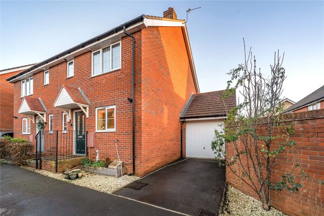 Thumbnail Semi-detached house for sale in Curtis Close, Watchfield, Oxfordshire