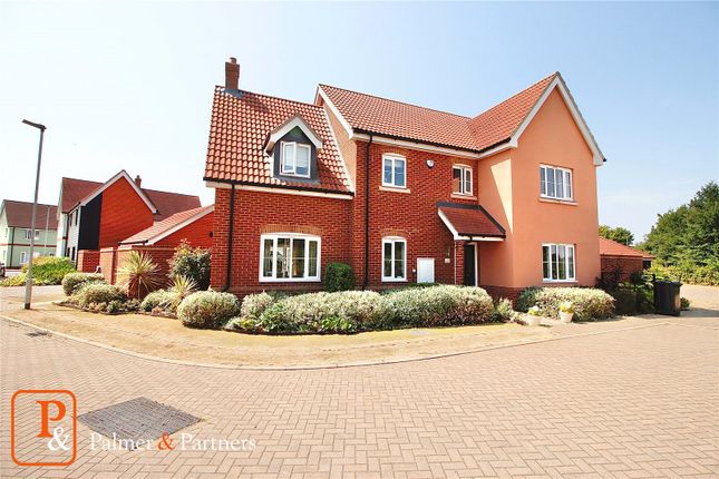 Thumbnail Detached house for sale in Rodwell Close, Holbrook, Ipswich, Suffolk