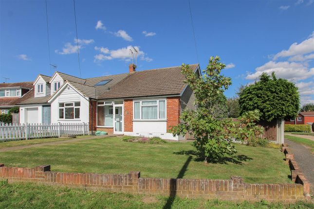 Thumbnail Semi-detached bungalow for sale in The Gardens, Doddinghurst, Brentwood