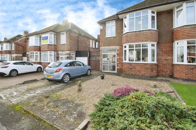 Thumbnail Semi-detached house for sale in Frankton Avenue, Styvechale, Coventry