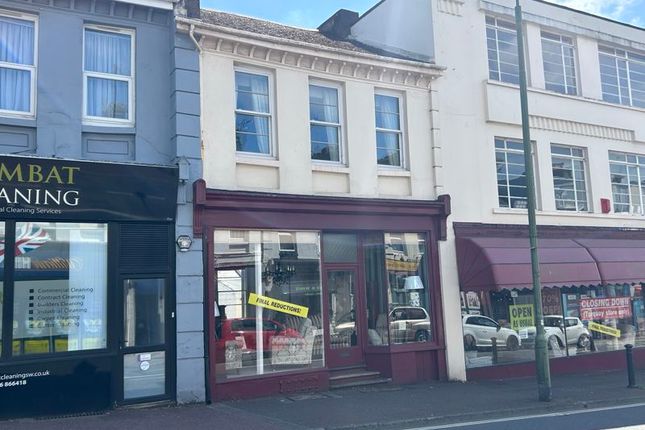 Thumbnail Retail premises for sale in Lucius Street, Torquay