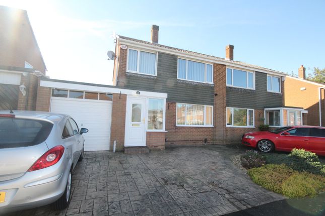 Thumbnail Semi-detached house for sale in Amesbury Crescent, Hemlington, Middlesbrough, North Yorkshire