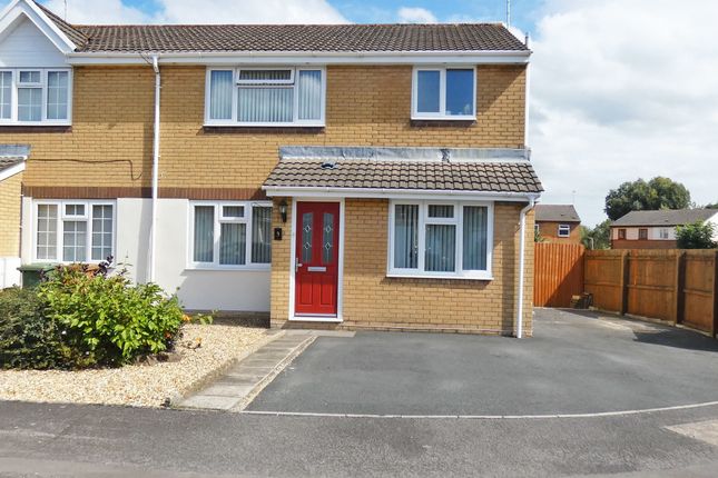 Thumbnail Semi-detached house for sale in Heol Y Carnau, Caerphilly