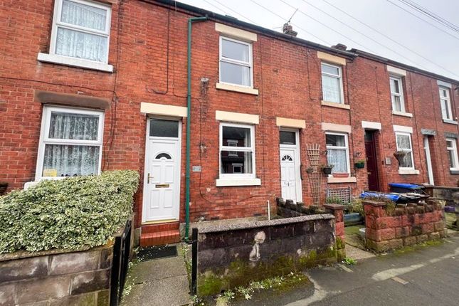 Terraced house for sale in North Avenue, Leek, Staffordshire