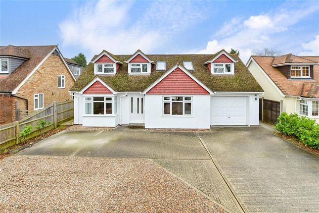 Thumbnail Detached house for sale in Magpie Hall Road, Stubbs Cross, Ashford, Kent