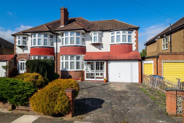 Thumbnail Semi-detached house for sale in Leyfield, Old Malden, Worcester Park
