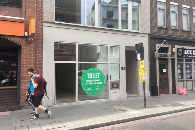 Retail premises to let in Borough High Street, London