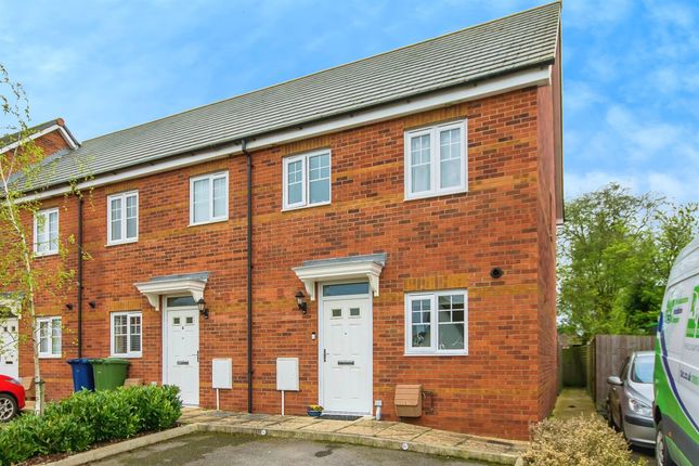 End terrace house for sale in Pattens Close, Whittlesey, Peterborough