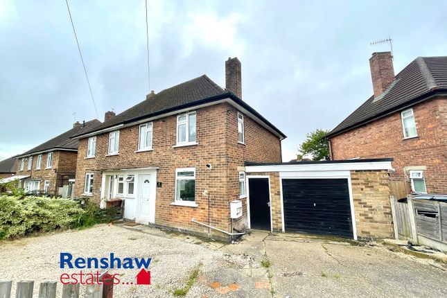 Thumbnail Semi-detached house for sale in Donner Crescent, Ilkeston, Derbyshire