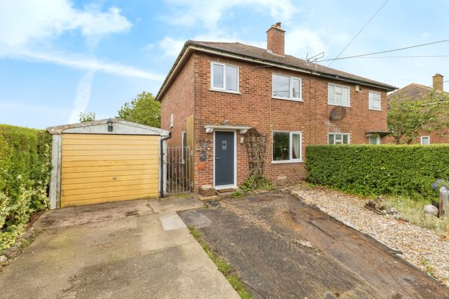 Thumbnail Semi-detached house for sale in Rectory Road, Rockland All Saints, Attleborough, Norfolk