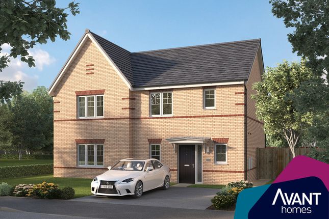 Semi-detached house for sale in "The Evestone" at Boundary Walk, Retford