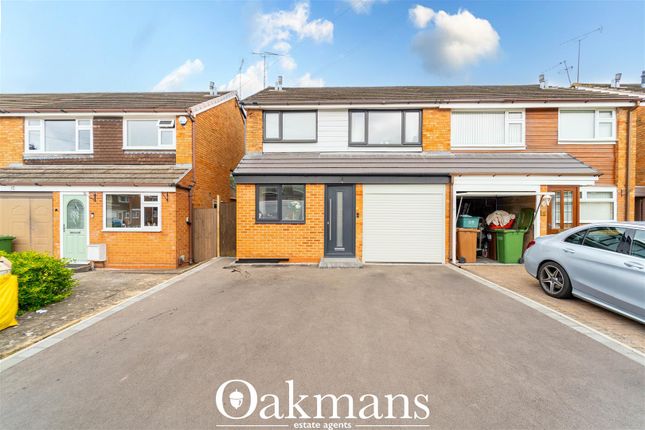 Thumbnail Semi-detached house for sale in Limbrick Close, Shirley, Solihull