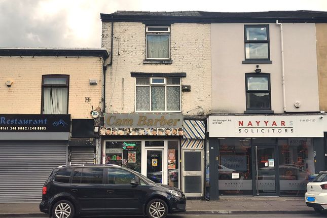 Thumbnail Commercial property for sale in Stockport Road, Levenshulme, Manchester