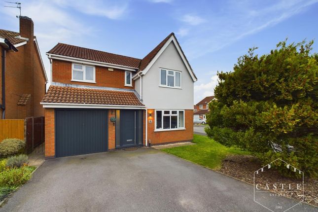 Thumbnail Detached house for sale in Falmouth Drive, Hinckley