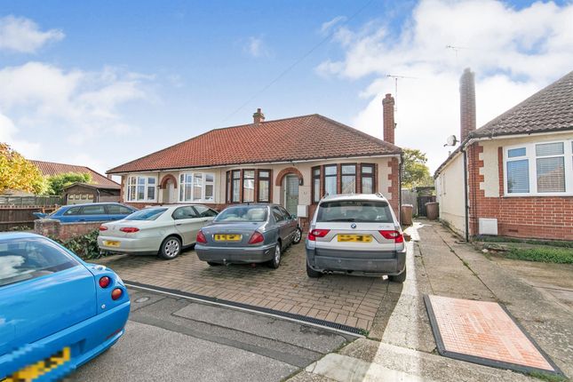Thumbnail Semi-detached bungalow for sale in Brockley Crescent, Ipswich