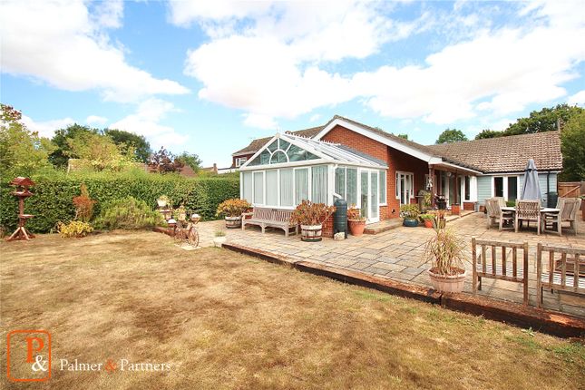 Thumbnail Bungalow for sale in High Road, Leavenheath, Colchester, Essex