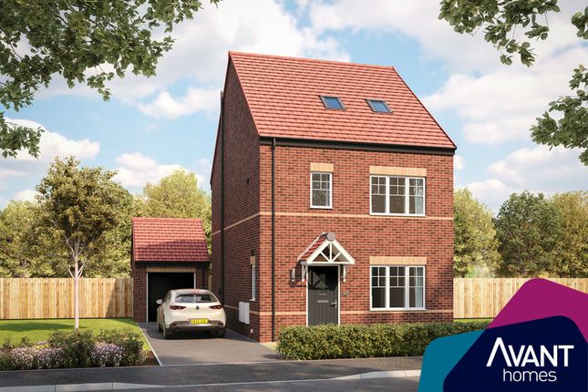 Detached house for sale in "The Netherton" at Eyam Close, Desborough, Kettering