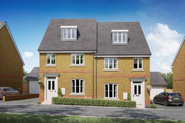 Thumbnail Semi-detached house for sale in "The Downton - Plot 160" at High Leigh Garden Village, Schofield Way, Hoddesdon