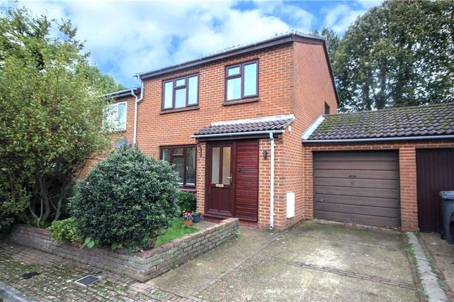 Thumbnail Semi-detached house to rent in Heronfield, Englefield Green, Egham, Surrey