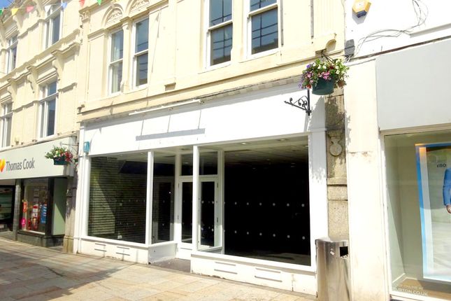 Retail premises to let in 28-30 Fore Street, St Austell, Cornwall