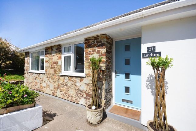 Thumbnail Detached bungalow for sale in Tredinnick Way, Perranporth
