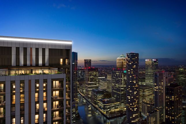 Thumbnail Flat for sale in One Thames Quay, Canary Wharf