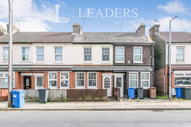 Thumbnail Terraced house to rent in Henniker Road, Ipswich