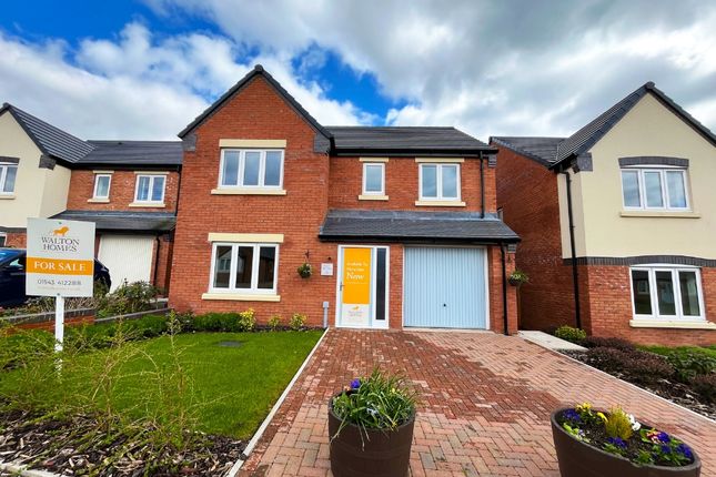 Thumbnail Detached house for sale in Birchwood Grove, Stoke-On-Trent