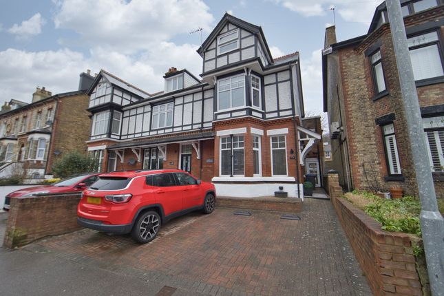 Thumbnail End terrace house for sale in Folkestone Road, Dover