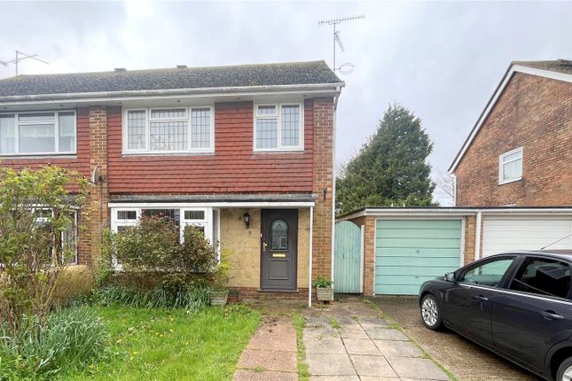 Semi-detached house for sale in Undermill Road, Upper Beeding, Steyning, West Sussex