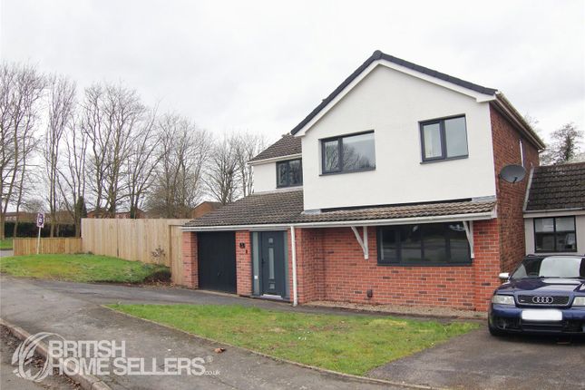 Detached house for sale in York Close, Lichfield, Staffordshire