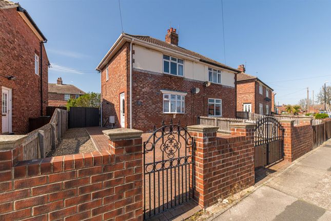 Thumbnail Semi-detached house to rent in Hawthorn Crescent, Washington, Newcastle Upon Tyne