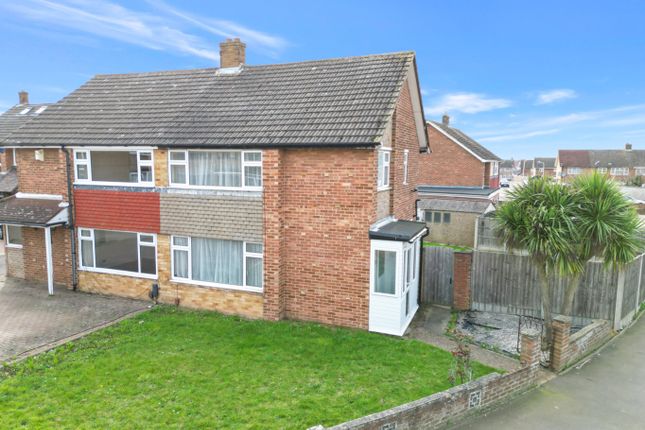 Semi-detached house for sale in Marling Way, Gravesend, Kent