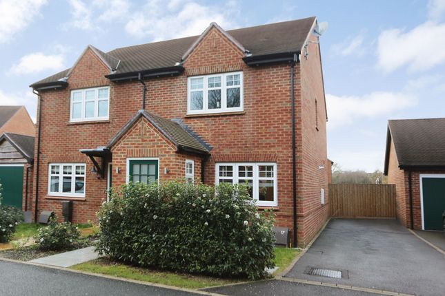 Thumbnail Semi-detached house for sale in Hornbeam Road, Waltham Chase