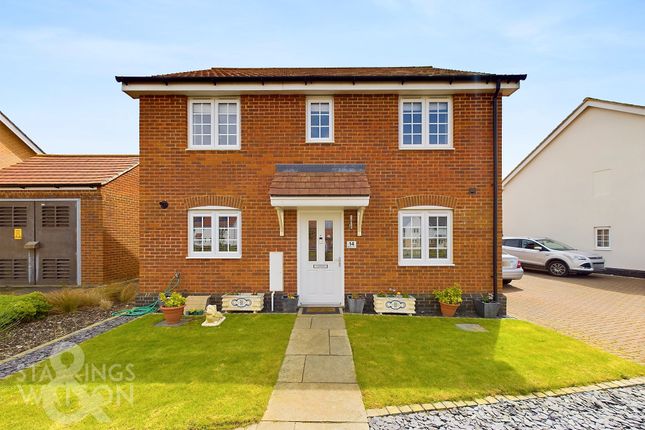 Thumbnail Detached house for sale in Nightingale Avenue, Wymondham