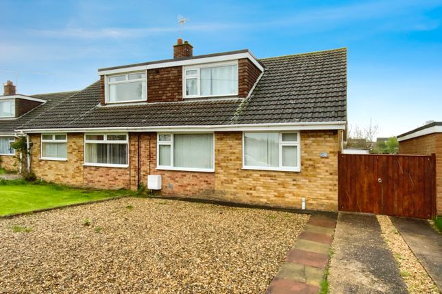 Thumbnail Semi-detached bungalow for sale in Cawood Drive, Skirlaugh, Hull