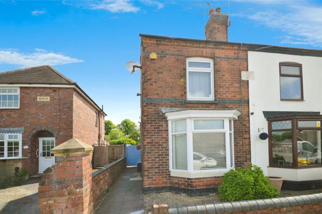 Thumbnail Semi-detached house for sale in Gresley Wood Road, Church Gresley, Swadlincote, Derbyshire