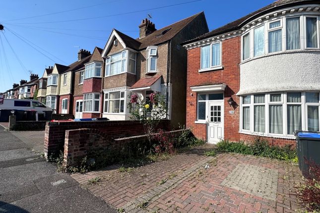 Thumbnail Semi-detached house to rent in Wellesley Road, Margate