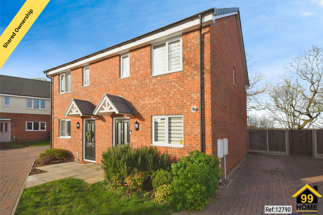 Thumbnail Semi-detached house for sale in Nightingale Close, Lincoln, Lincolnshire