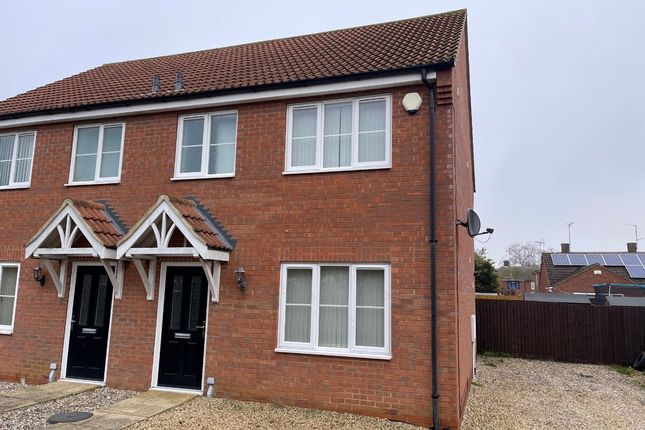 Thumbnail Semi-detached house to rent in Hermitage Close, Wisbech