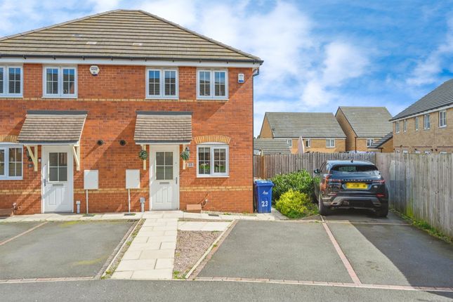 Thumbnail Semi-detached house for sale in Haycock Road, Hednesford, Cannock