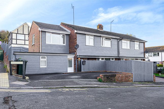 Thumbnail End terrace house for sale in Beech Close, Portslade