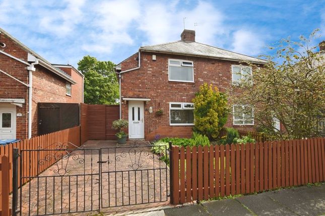 Thumbnail Semi-detached house for sale in Nelson Avenue, Gosforth, Newcastle Upon Tyne