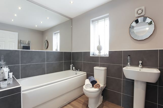 Detached house for sale in "The Marston" at Summerhouse Lane, Ashington