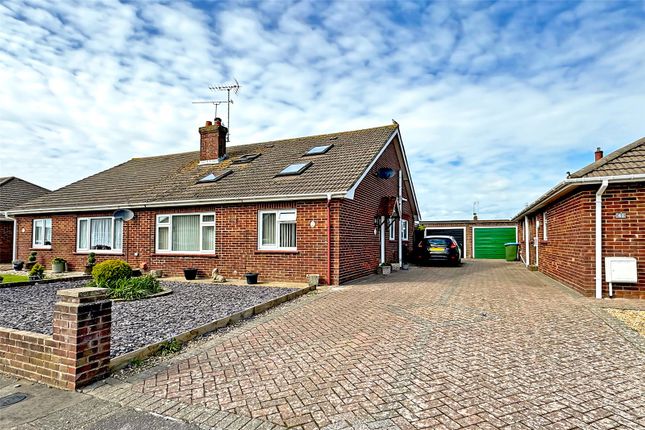 Semi-detached house for sale in Russells Close, East Preston, Littlehampton, West Sussex