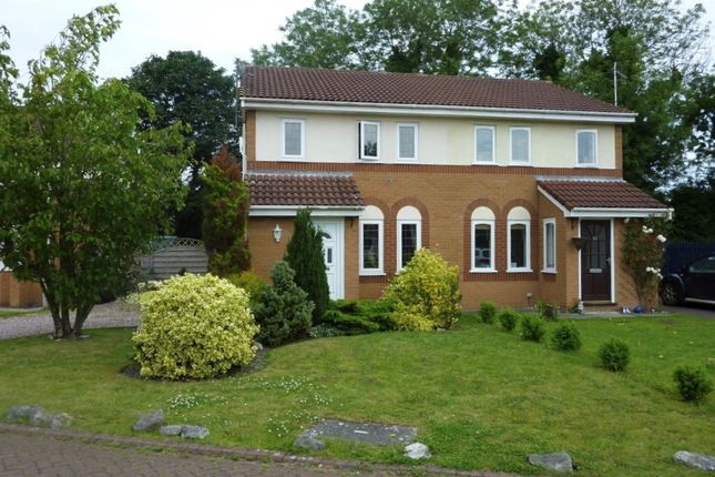 Thumbnail Semi-detached house for sale in Aspendale Close, Longton, Preston