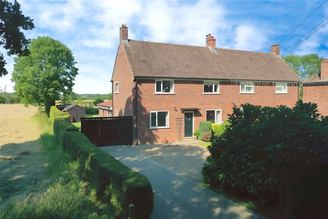 Semi-detached house for sale in Bunwell Road, Besthorpe, Attleborough, Norfolk