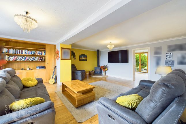 Thumbnail Semi-detached house for sale in The Common, Chedgrave, Norwich