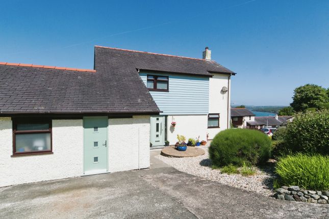 Thumbnail Link-detached house for sale in Bryn Y Mor, Y Felinheli, Gwynedd